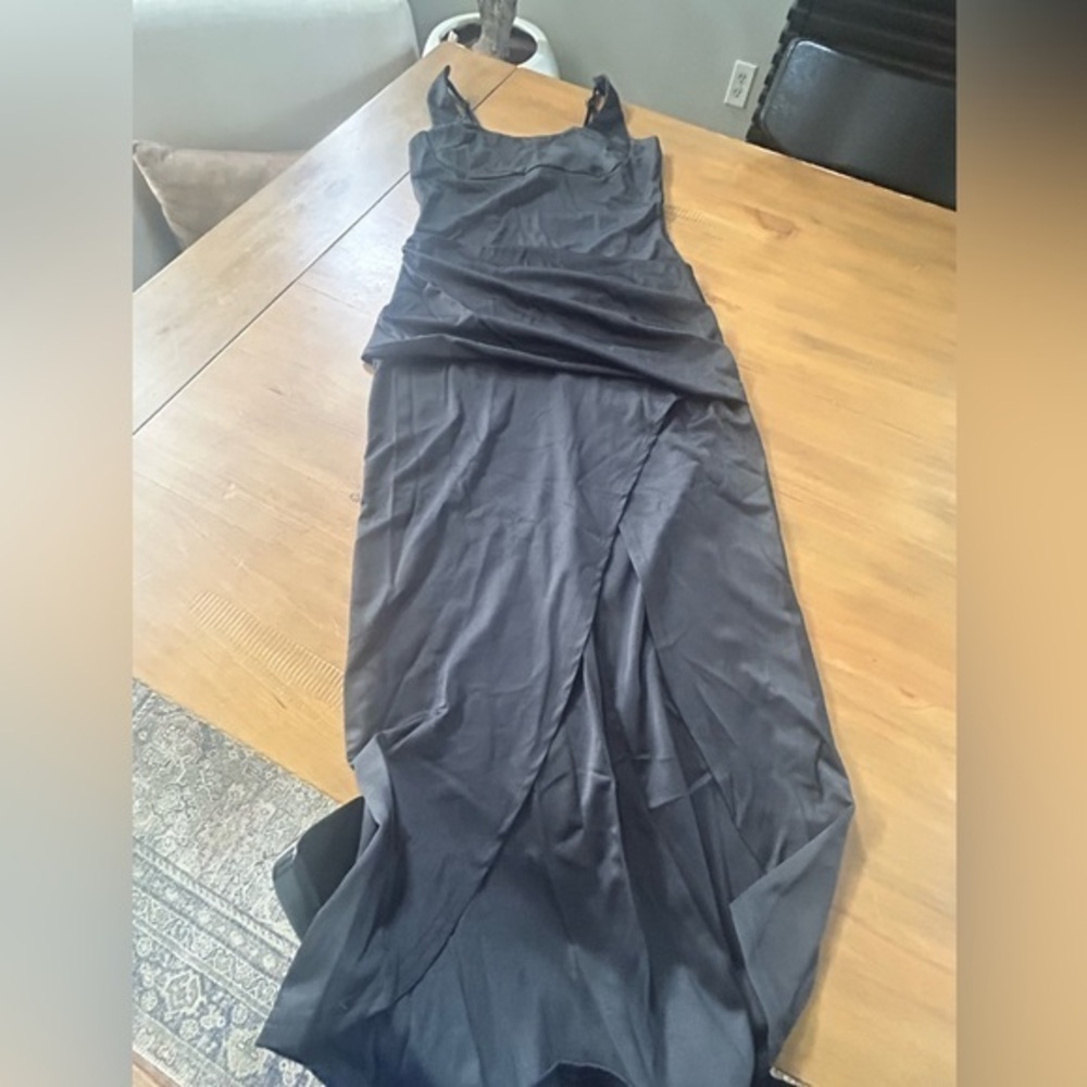 NWOT ChicMe Elegant Black Evening Dress